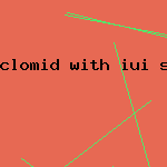 clomid with iui success